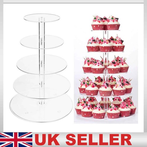 Tier round acrylic cupcake - round,