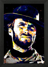 Clint Eastwood Framed Wall Art