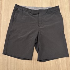 Men’s Nike Golf Shorts 38 w Dri Fit Dark Grey Charcoal