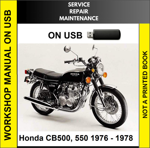 Honda cb500 cb550 1976 - cb500,