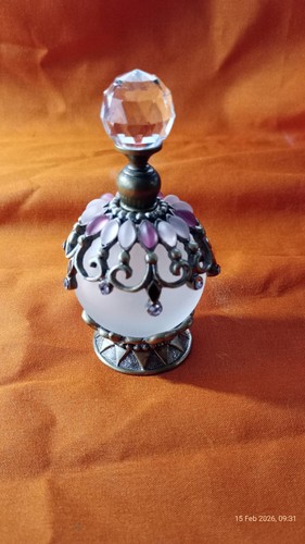 Vintage glass perfume - , bottle#2