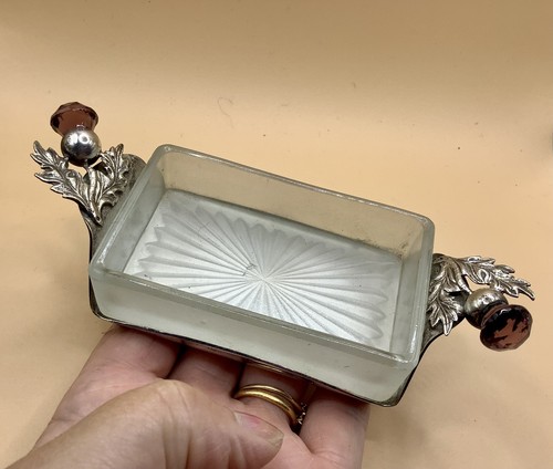 Antique silver plated and