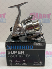 shimano super 2500 gt fa fishing reel brand new old stock feeder spinning reel