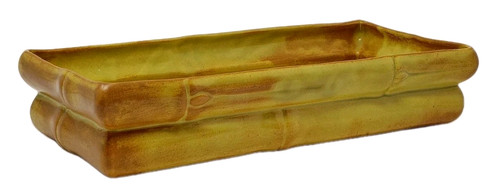 Vtg pottery ceramic bamboo - vtg,