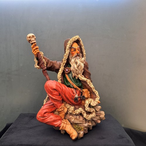 Myths legends wizard statue - &,