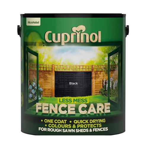 Less mess fence care - mess,