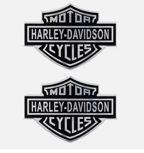 Pair stickers tank metal for - pair,