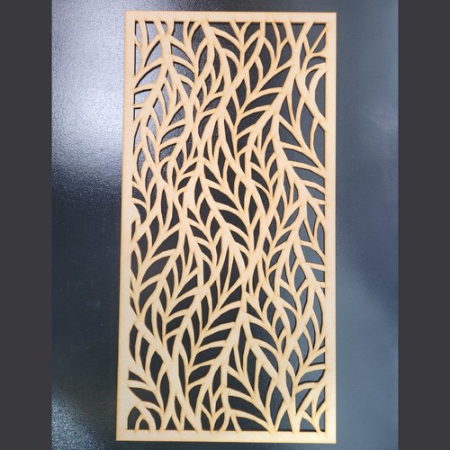 Leaf wave decorative screen - decorative,