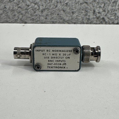 Tektronix 067 0538 input rc - tektronix,