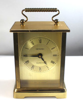 Metamec Battery Quartz Brass