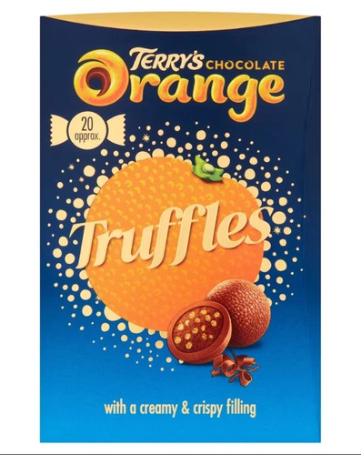Chocolate orange truffle - orange,