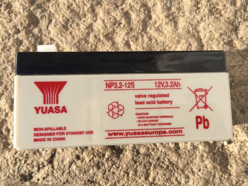 Yuasa np3 12v - np3.2-12, 3.2ah