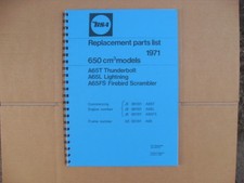 BSA A65, LIGHTNING THUNDERBOLT