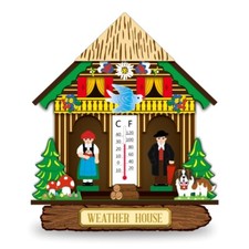 Wood House Barometer
