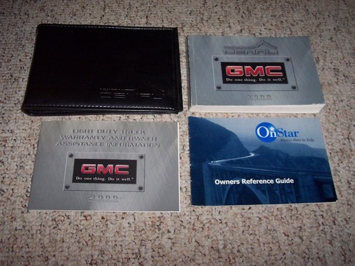 2000 gmc yukon denali owner - 2000,