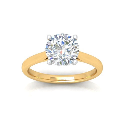 Round diamond claw - round, 4