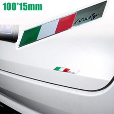 Car Accessories Italy Italian Flag Logo Styling Emblem Metal Badge Decal Sticker