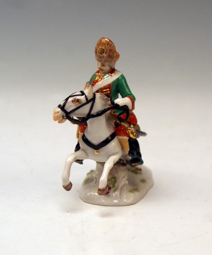 Meissen rider hunter soldier - meissen,