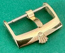 Rolex 16mm Gold-Plated Acierinox Swiss Watch Buckle with DateJust.DayDate