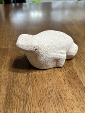 MCM Bitossi Aldo Londi Flavia Montelupo Italy 6" Unglazed Frog Toad Figurine