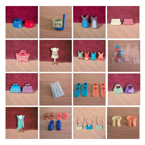 Playmobil clothes shoes - playmobil, clothes,shoes,bags