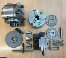 Used Vertex BS0 Dividing Head with Tailstock & Chuck