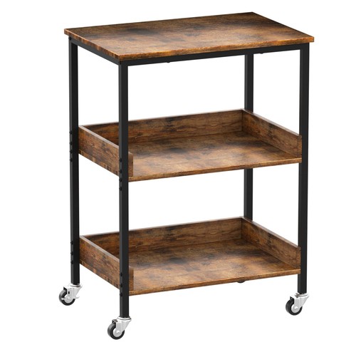 Tier rolling microwave cart - tier,