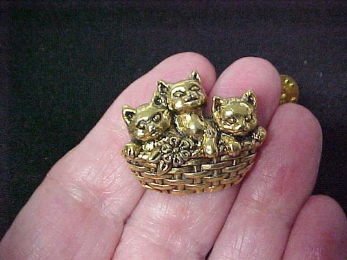 Vintage avon 3 cat - vintage,