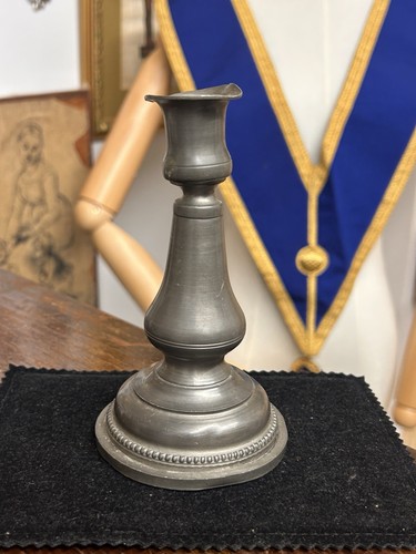 Antique single pewter - single,