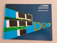 Yamaha DX7 Operation Manual Printed In Japan. Good Condition.