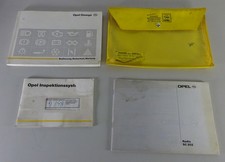 Document Kit + Operating Vauxhall Omega A Saloon+Caravan+3000 Stand 1992