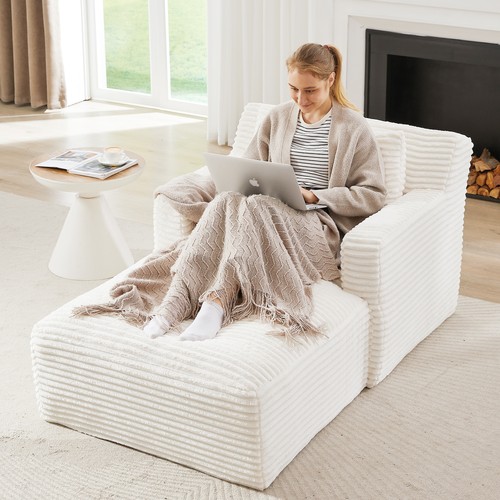 Oversized long chaise sleeper - chaise,