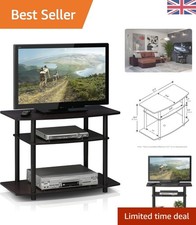 Elegant 3-Tier TV Stand in