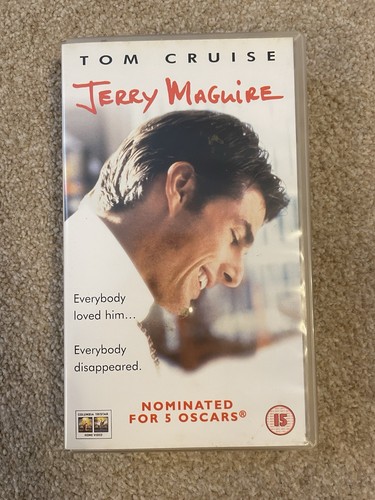 Jerry maguire vhs video tape - vhs,