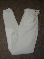 Vintage Pikeur Ladies Cream Breeches To Fit Size 26" Waist