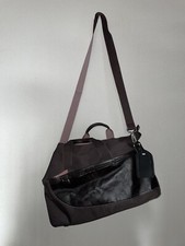 Radley Weekend Hold-all Shoulder Strap Nylon Bag & Leather Trim Brown Ex Cond
