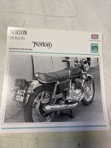 Norton 500 wulf - norton, spx