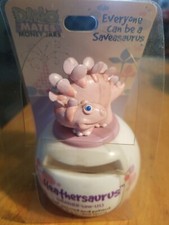 Dino Mates Money Jars, "Heathersaurus", Everyone Can Be A Saveasaurus
