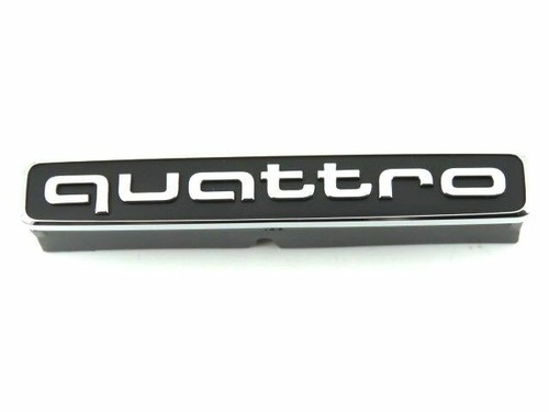 Genuine new audi quattro black - audi,