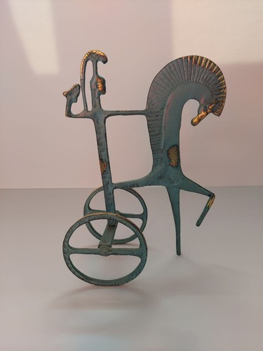 Vintage bronze etruscan greek - bronze,