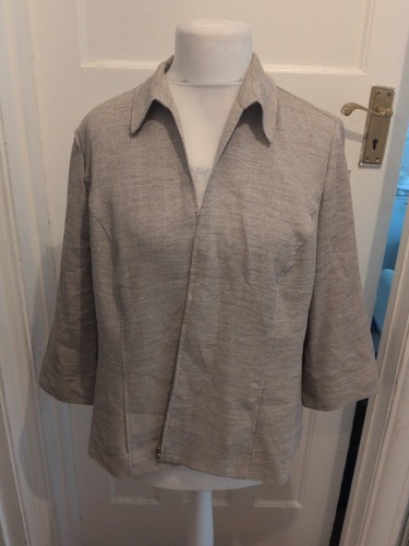 Eastex natural full zip - natural,