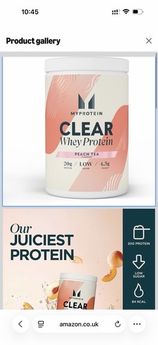 Myprotein clear whey protein - clear,