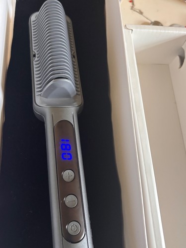 Hair brush straightener - brush, boxed