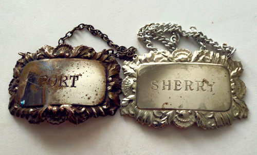 Two antique silver - antique,
