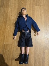 Vintage Action Man Doll- Palitoy Hasbro 1964 Posable/ Flock Hair