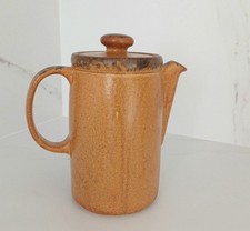  McCoy USA 1419 Vintage Pottery Mesa Canyon Coffee Pot Tan Brown Colour