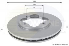FRONT BRAKE DISCS SET BRAKING