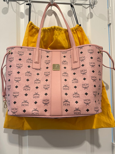 Mcm liz visetos monogram - monogram, pink