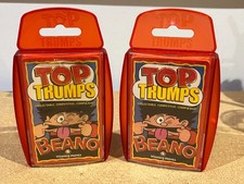 2 x BEANO TOP TRUMPS - SEALED