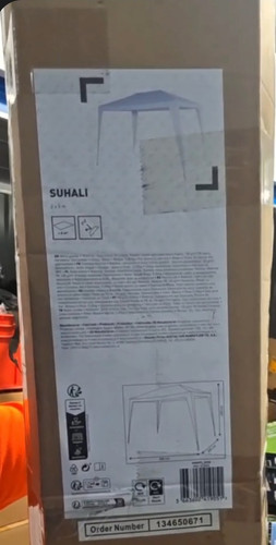 Two suhali rectangular gazebo - suhali,
